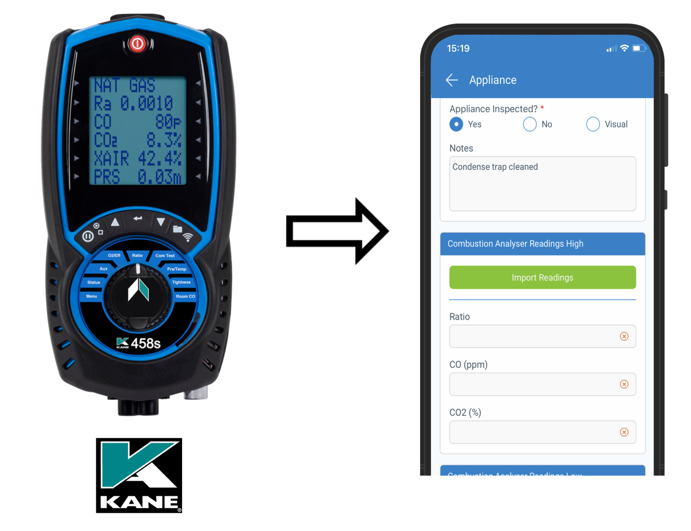 Integrate your Gas Engineer Software account with your Anton gas analyser